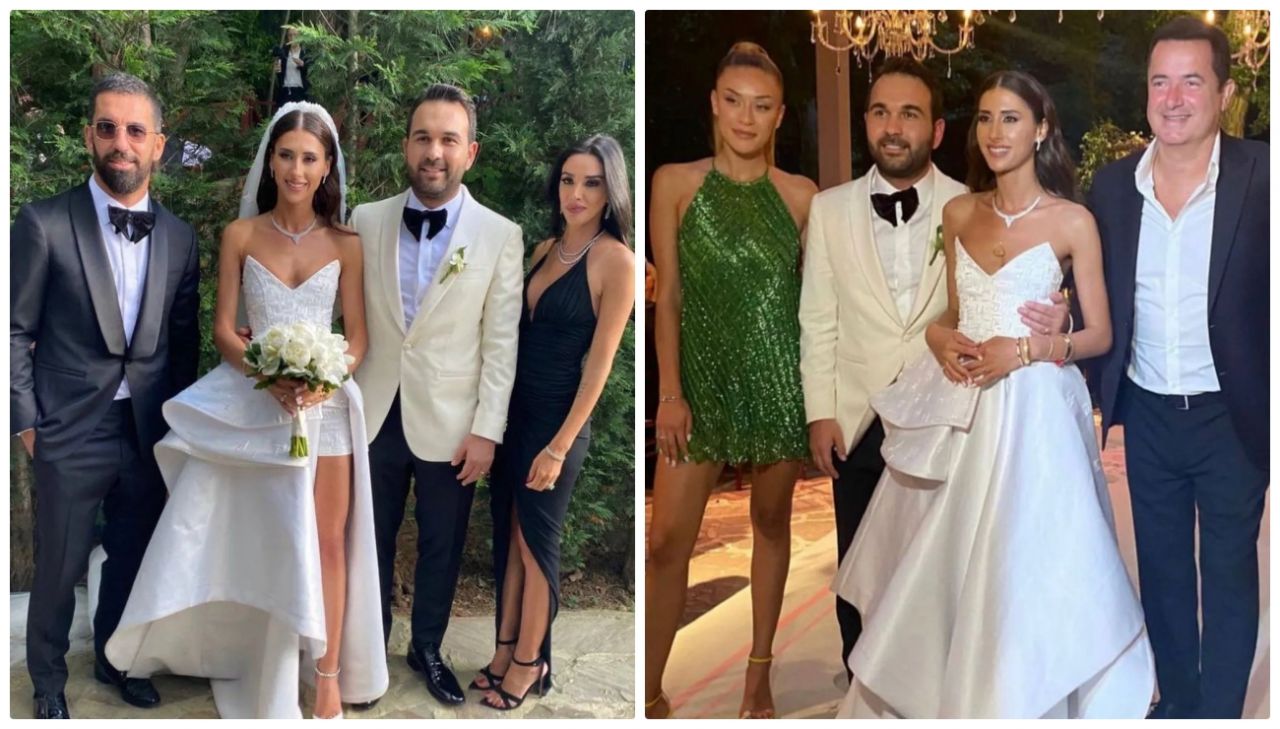 Okan Turan ile evlenen Katre Yırtıcı görkemli düğününden karelerini yayınladı 1