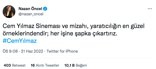 Devlet Bahçeli'nin hedef aldığı Cem Yılmaz'a ünlü isimlerden destek 5