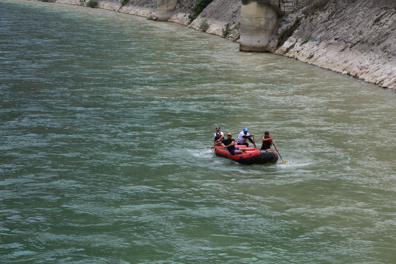 Çoruh Nehri'nde rafting heyecanı! 3