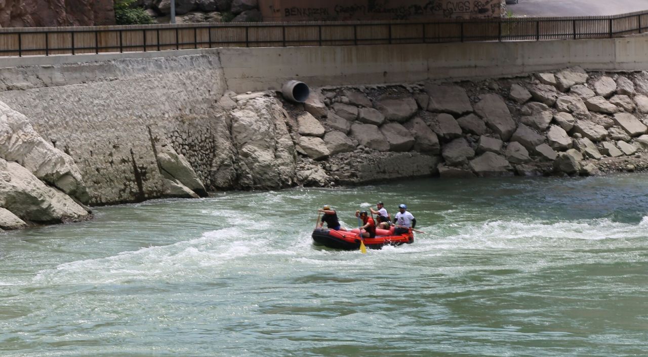 Çoruh Nehri'nde rafting heyecanı! 5