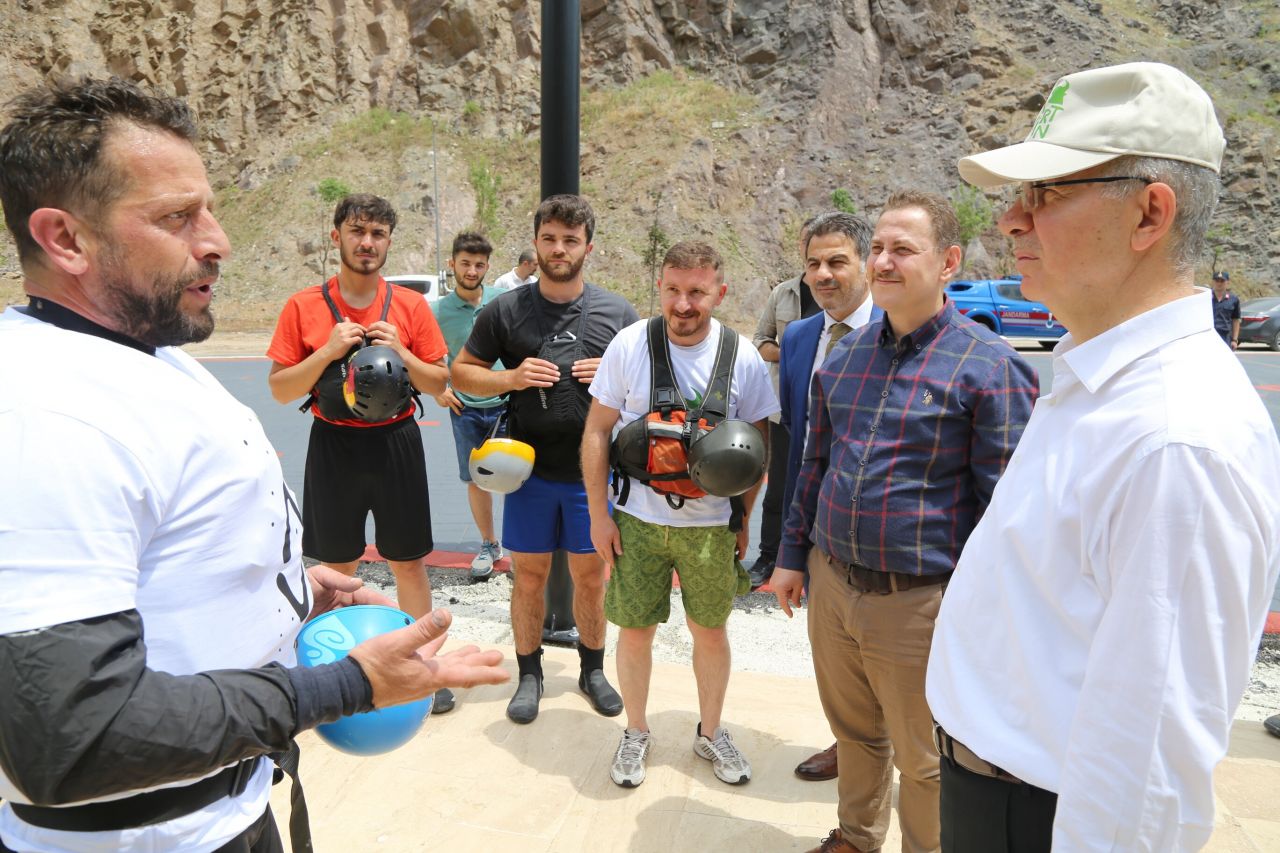 Çoruh Nehri'nde rafting heyecanı! 9
