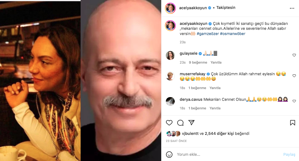 Osman Wöber'in vefatı sanat camiasını yasa boğdu! Ünlüler üzüntülerini bu sözlerle dile getirdiler... 10