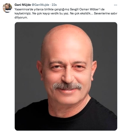 Osman Wöber'in vefatı sanat camiasını yasa boğdu! Ünlüler üzüntülerini bu sözlerle dile getirdiler... 7