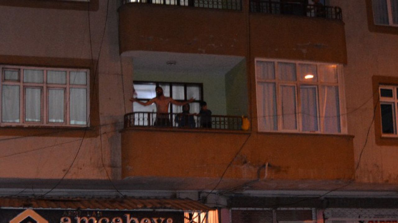 Gaziantep'te korkulu saatler! Eşini ve 2 çocuğunu tüfek ve bıçakla rehin aldı 2
