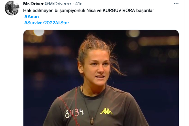 Survivor'da Nisa şampiyon oldu: Sosyal medyadan tepki yağdı 8