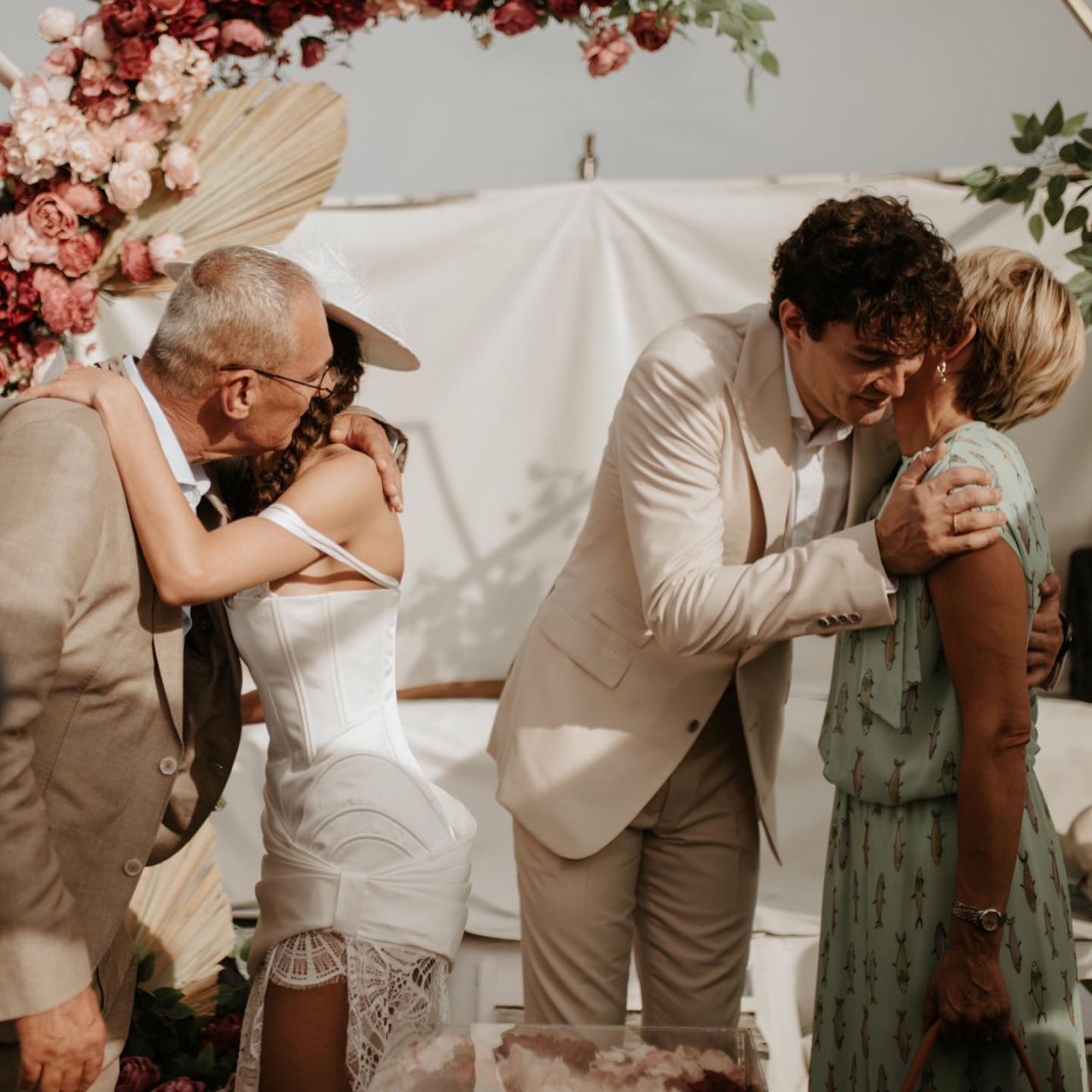 Cedi Osman ile Makedonya'da evlenen Ebru Şahin nikah töreninden fotoğraflarını yayınladı 2