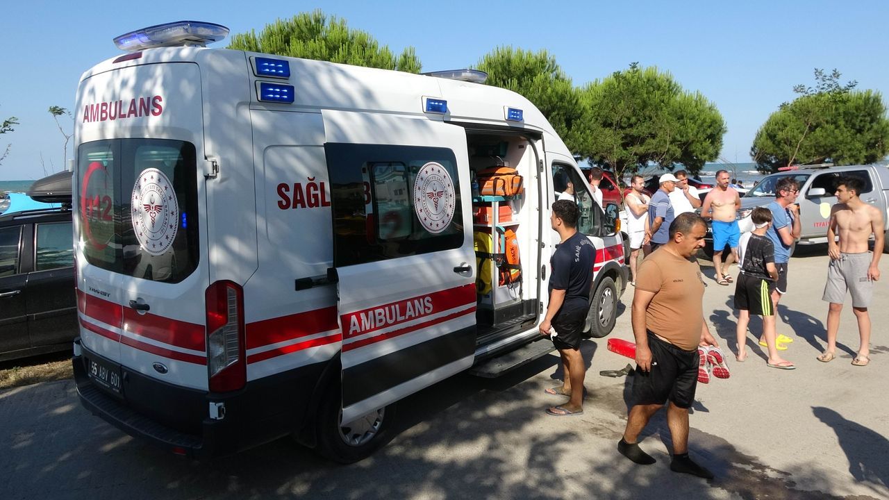Samsun'da kızını kurtarmak isteyen baba boğuldu 5