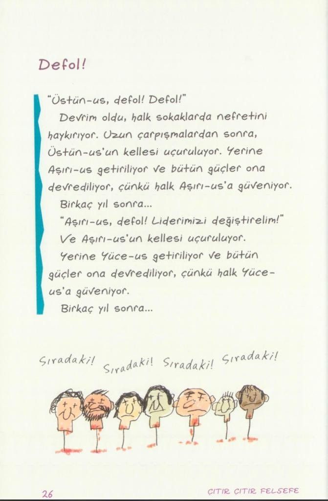Cinsel taciz içerikli çocuk kitabı serisi Çıtır Çıtır Felsefe'nin 7 kitabı muzır bulundu 1