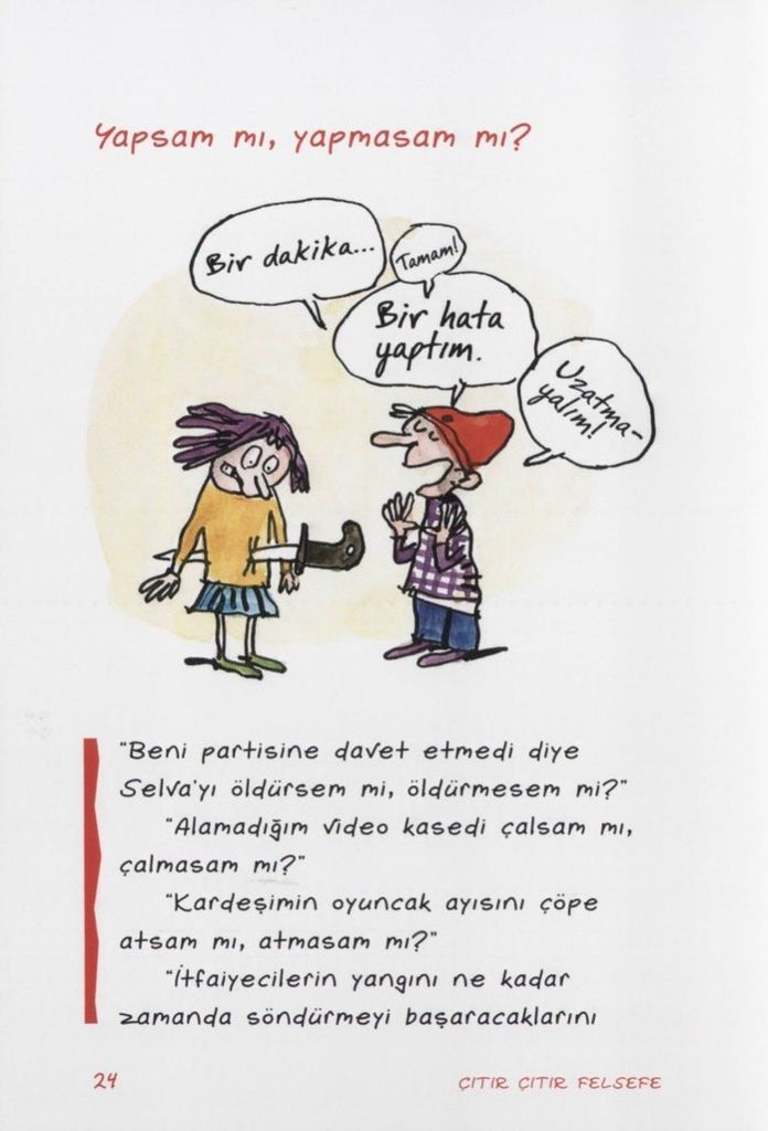 Cinsel taciz içerikli çocuk kitabı serisi Çıtır Çıtır Felsefe'nin 7 kitabı muzır bulundu 5