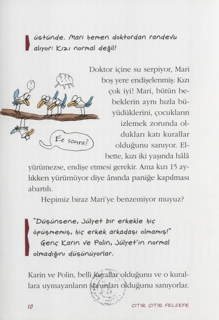 Cinsel taciz içerikli çocuk kitabı serisi Çıtır Çıtır Felsefe'nin 7 kitabı muzır bulundu 6