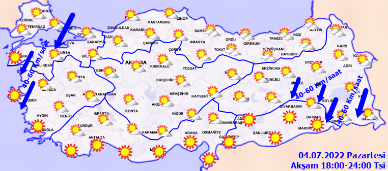 Meteorolojiden 5 ilimiz için sağanak yağış uyarısı! 1