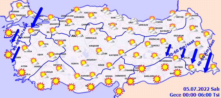 Meteorolojiden 5 ilimiz için sağanak yağış uyarısı! 2