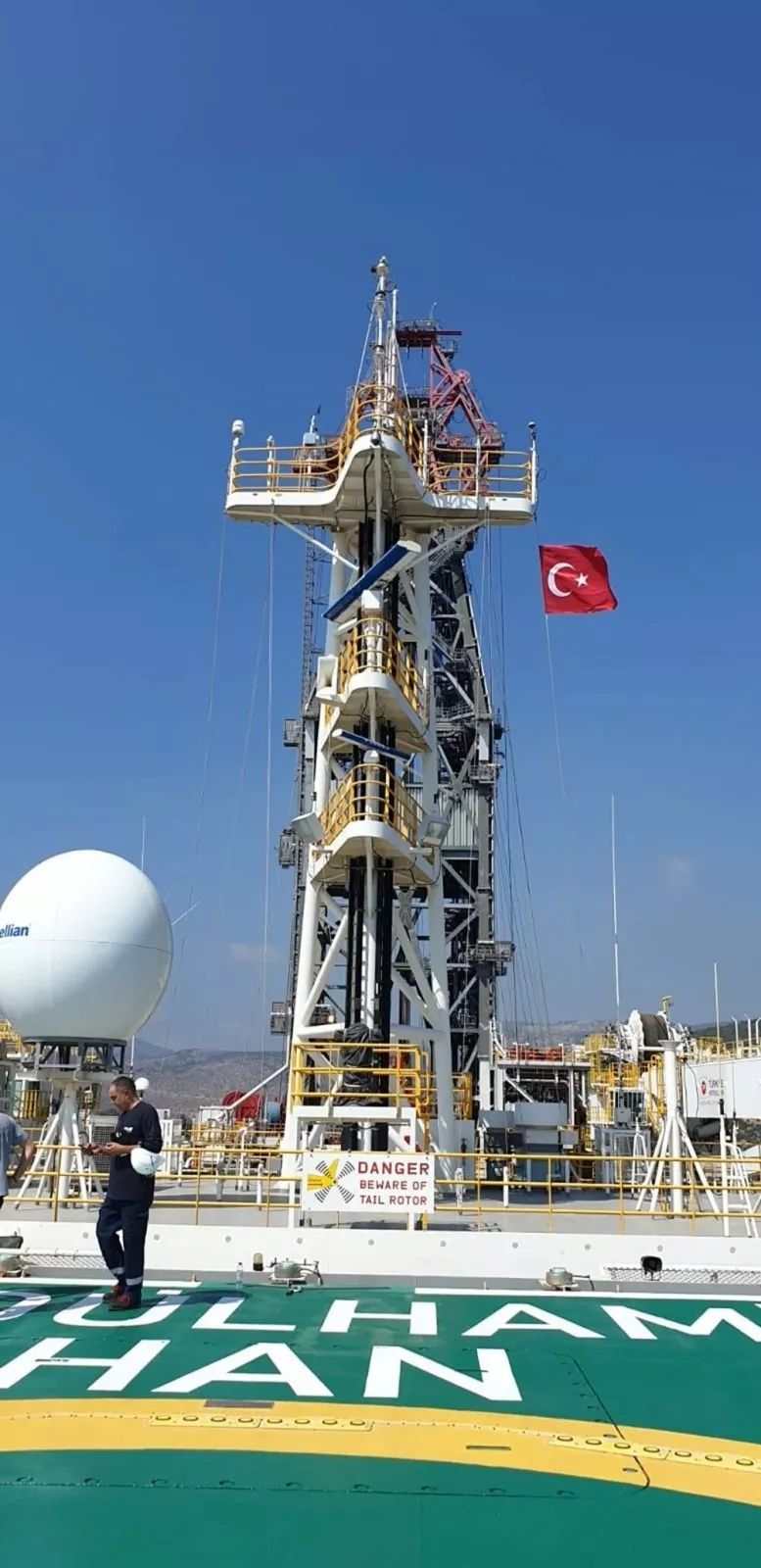 Türkiye'nin 4. sondaj gemisi: Abdülhamid Han'ın içi ilk kez görüntülendi! Özel logo tasarlandı... 4