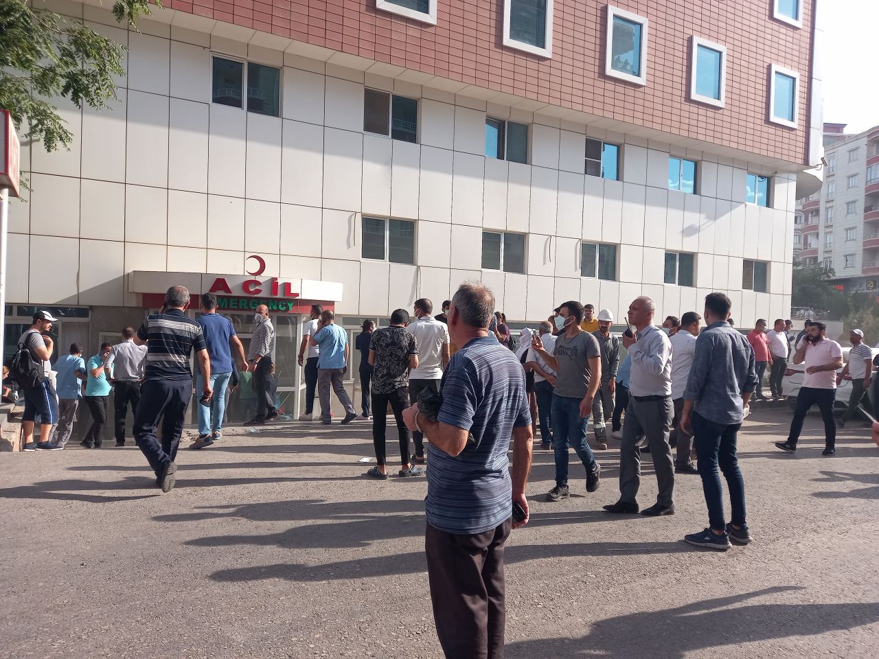 Mardin'de özel bir hastane de patlama meydana geldi 2