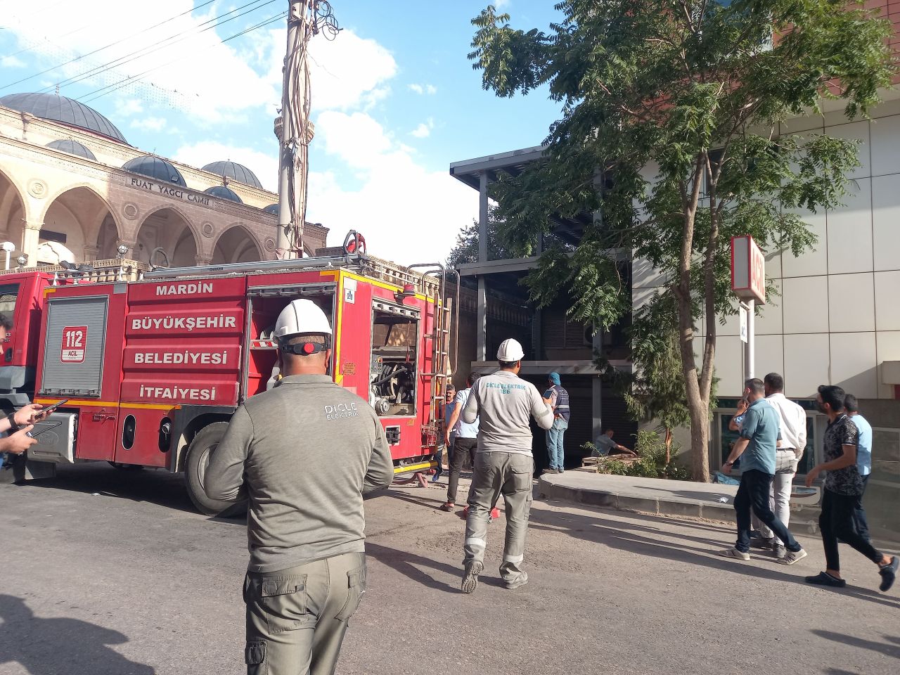 Mardin'de özel bir hastane de patlama meydana geldi 4