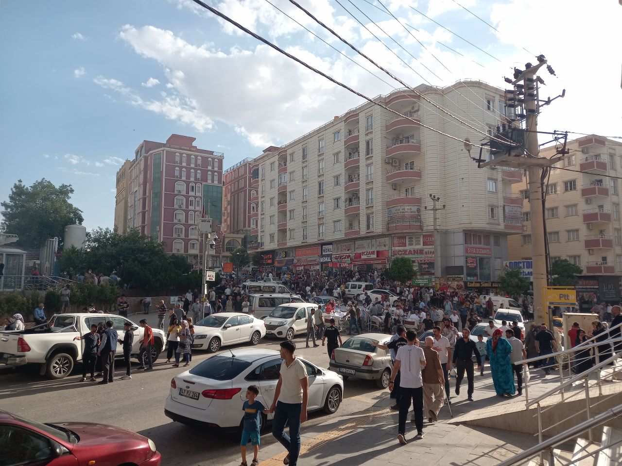 Mardin'de özel bir hastane de patlama meydana geldi 6