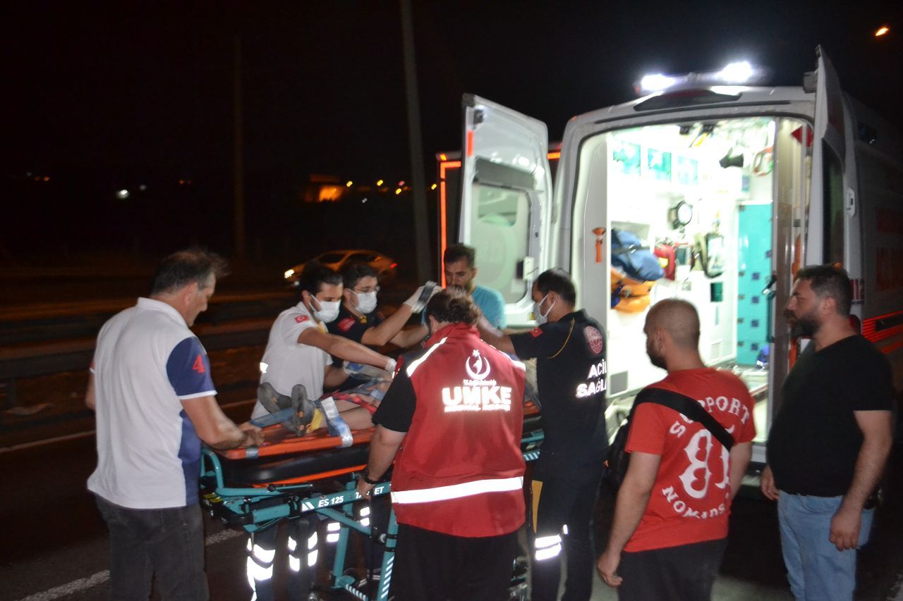 Tekirdağ'da TIR dehşeti! Kırmızı ışıkta bekleyen 8 aracı biçti 4