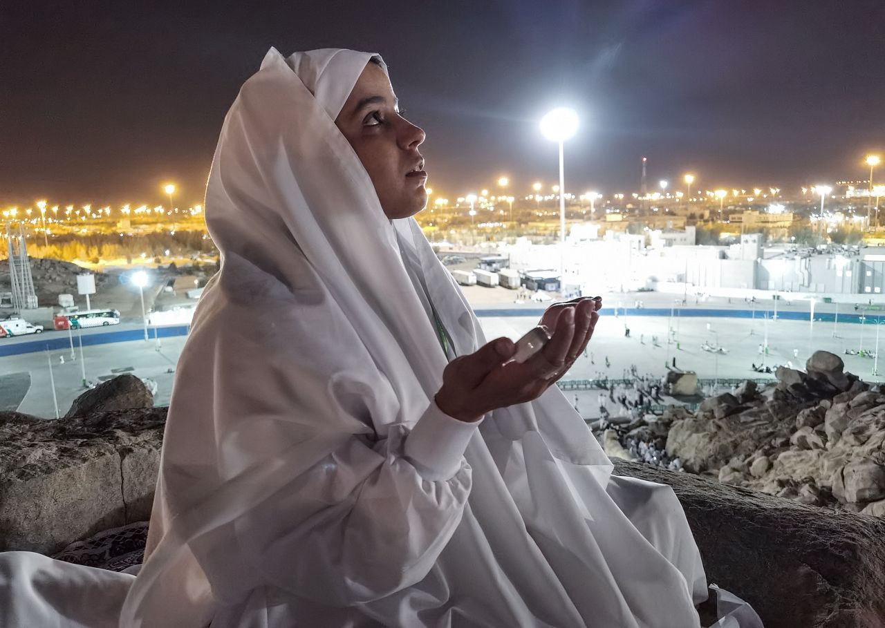 Salgın sonrası bir ilk: 1 milyon hacı adayı Arafat'a çıktı! 19