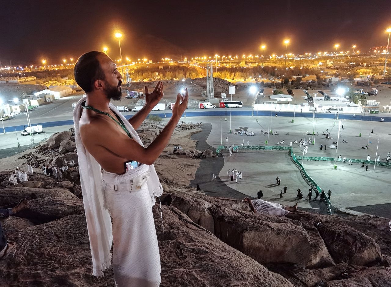 Salgın sonrası bir ilk: 1 milyon hacı adayı Arafat'a çıktı! 15