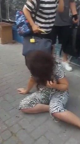 Güngören'de sokak ortasında ''Bu kadın yüzünden AIDS oldum'' diyerek dövdü 4