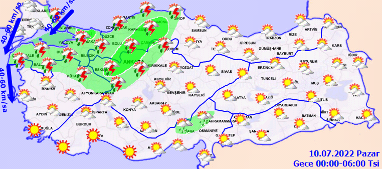 Meteoroloji İstanbul için saat verdi: Sağanak yağışa dikkat! 4