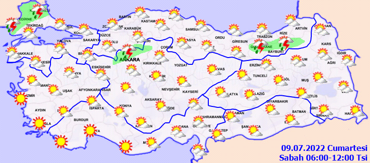 Meteoroloji İstanbul için saat verdi: Sağanak yağışa dikkat! 1
