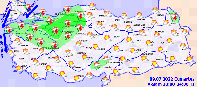 Meteoroloji İstanbul için saat verdi: Sağanak yağışa dikkat! 3
