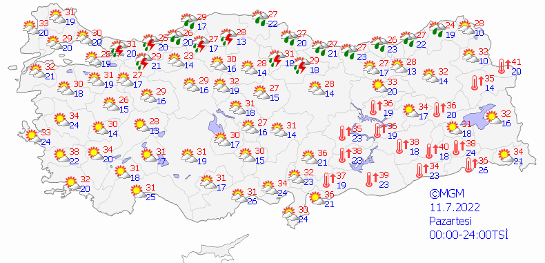 Meteoroloji İstanbul için saat verdi: Sağanak yağışa dikkat! 7