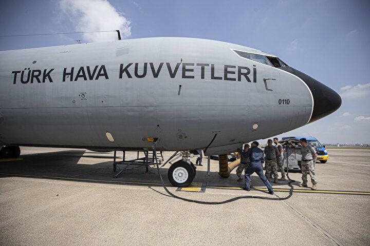 TSK'nın yakıt gücü: Havada Yakıt İkmal Filo Komutanlığı bir an bile durmuyor 13
