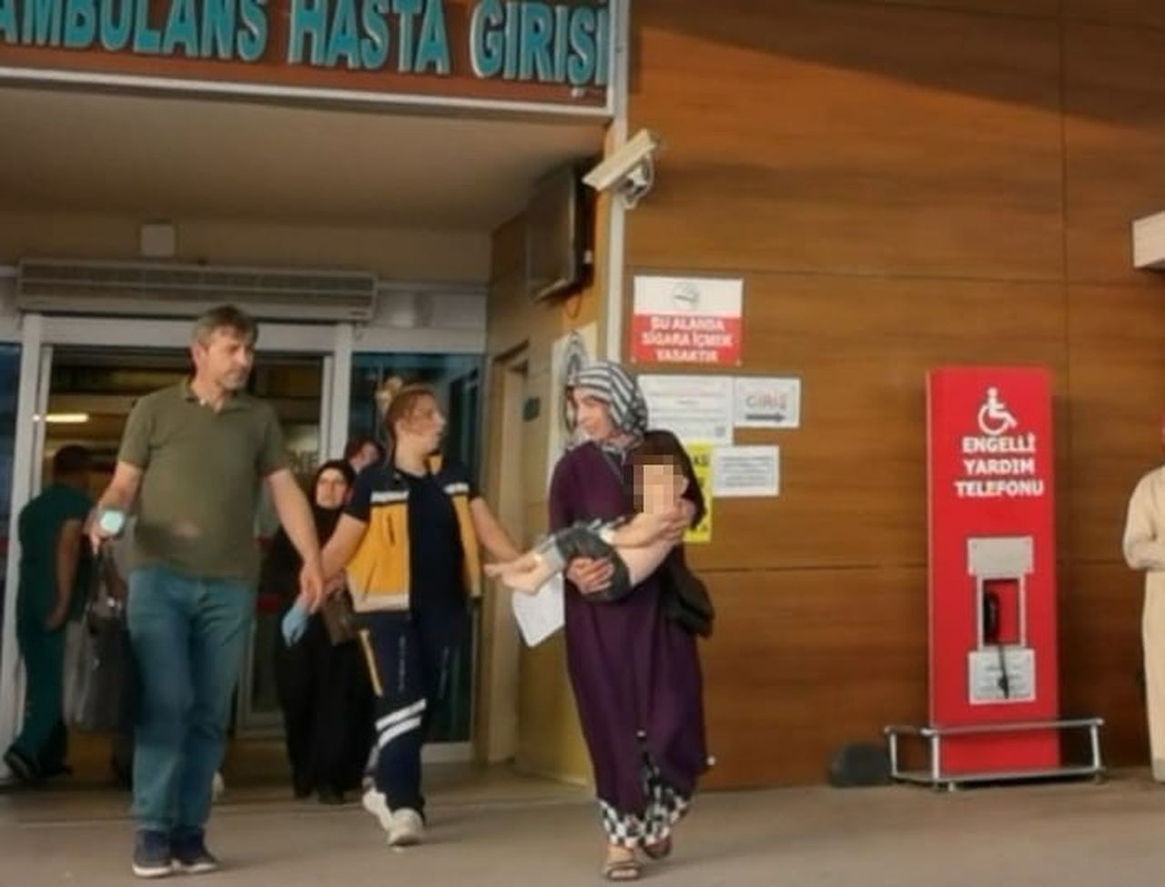 1 yaşındaki Yiğithan bebek çamaşır suyu içti 1