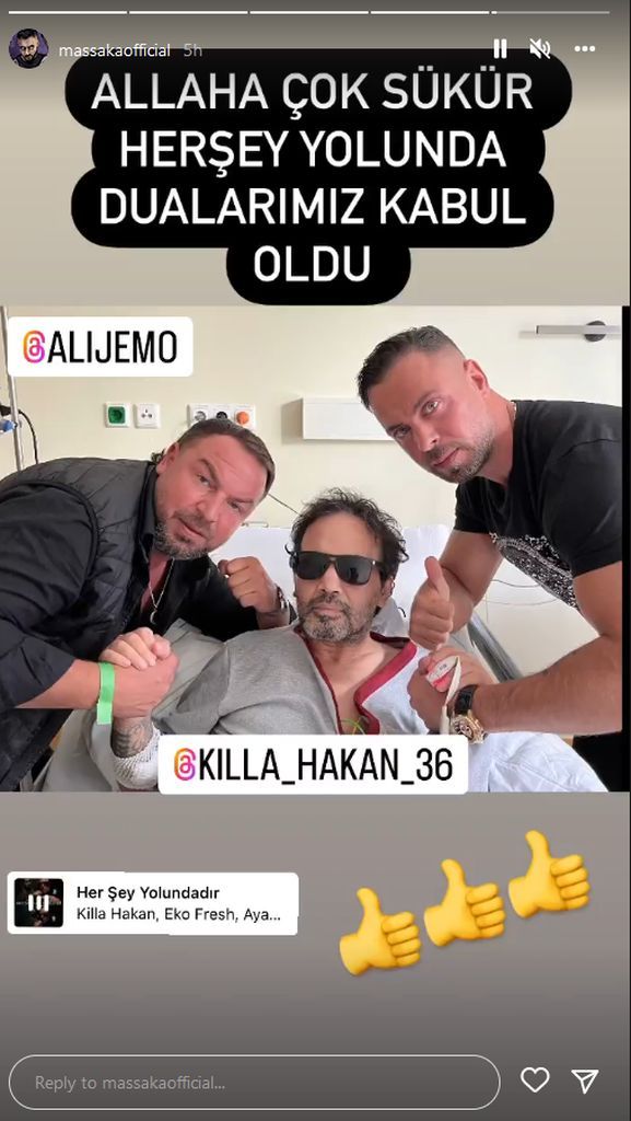 Yoğun bakımda tedavi gören Killa Hakan'dan sevindiren haber! İşte son sağlık durumu 8