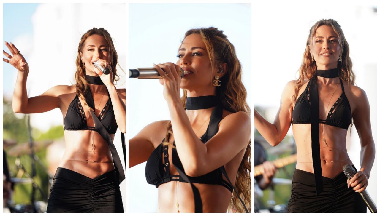Ünlü şarkıcılar sahnede şıklık yarışına girdi... Hande Yener'in ilginç tarzı rüküş bulundu 9