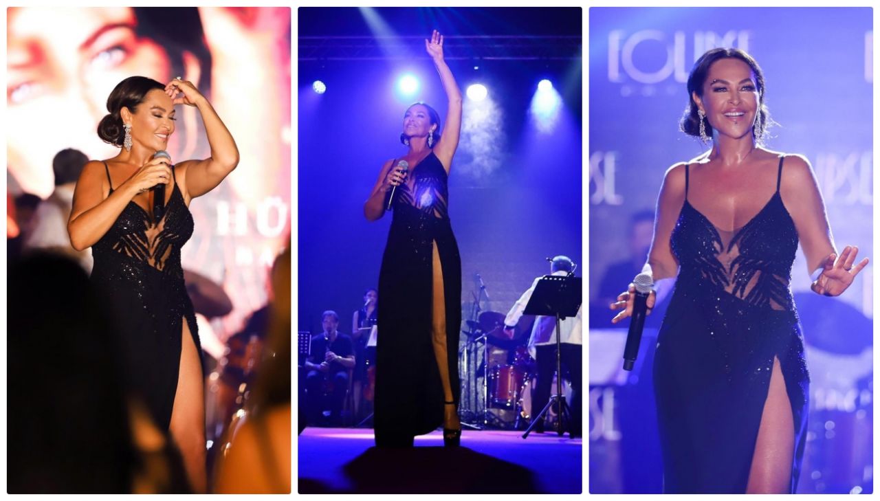 Ünlü şarkıcılar sahnede şıklık yarışına girdi... Hande Yener'in ilginç tarzı rüküş bulundu 2