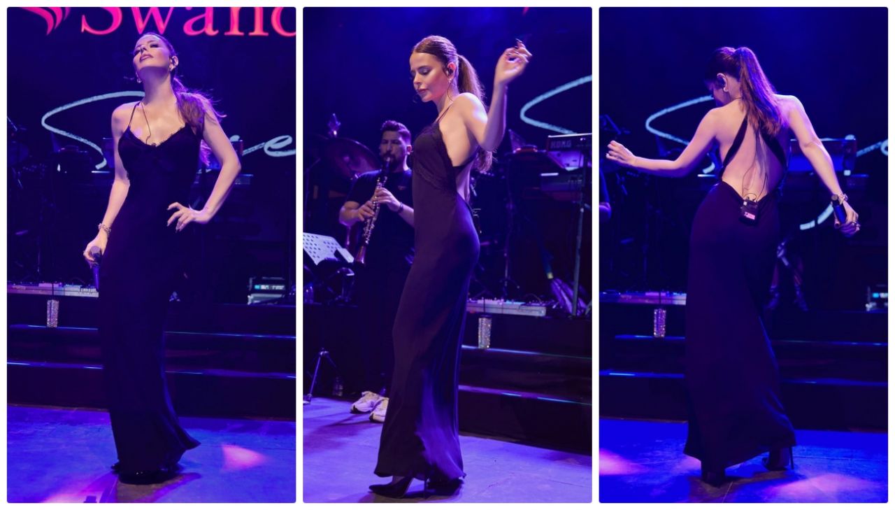 Ünlü şarkıcılar sahnede şıklık yarışına girdi... Hande Yener'in ilginç tarzı rüküş bulundu 11