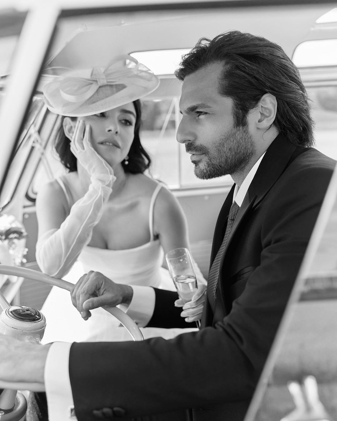 Serkan Çayoğlu ile Özge Gürel, Almanya'da evlendi! İşte nikahtan ilk kareler... 2