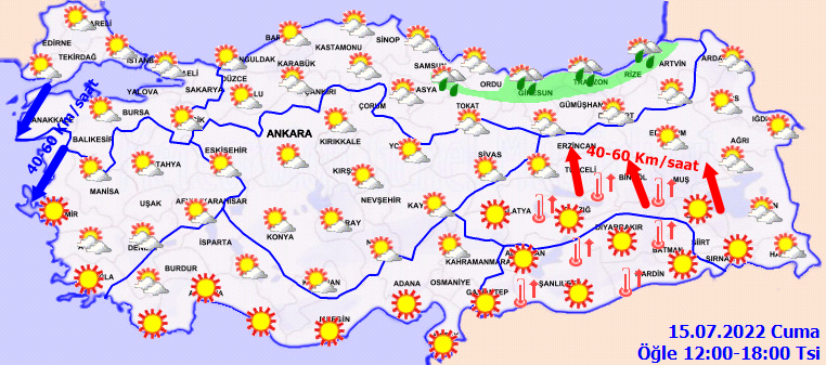 Meteoroloji'den sıcaklık uyarısı: Kavrulacağız! 5