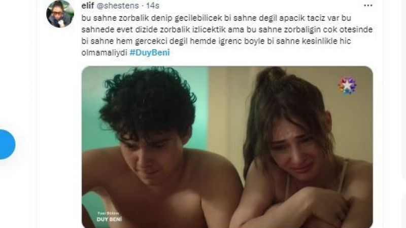 Duy Beni Dizisi Sosyal Medyayı Salladı! O Sahneye Tepki Yağdı! 6