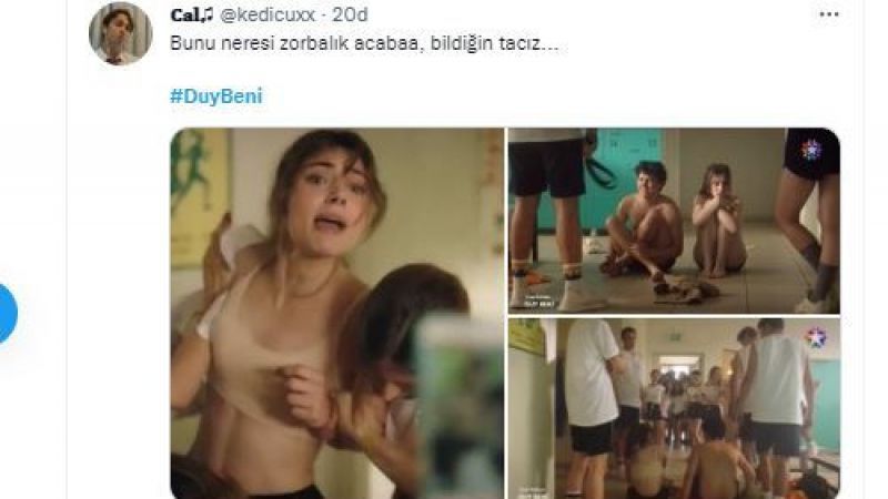 Duy Beni Dizisi Sosyal Medyayı Salladı! O Sahneye Tepki Yağdı! 7