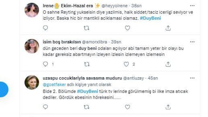 Duy Beni Dizisi Sosyal Medyayı Salladı! O Sahneye Tepki Yağdı! 8