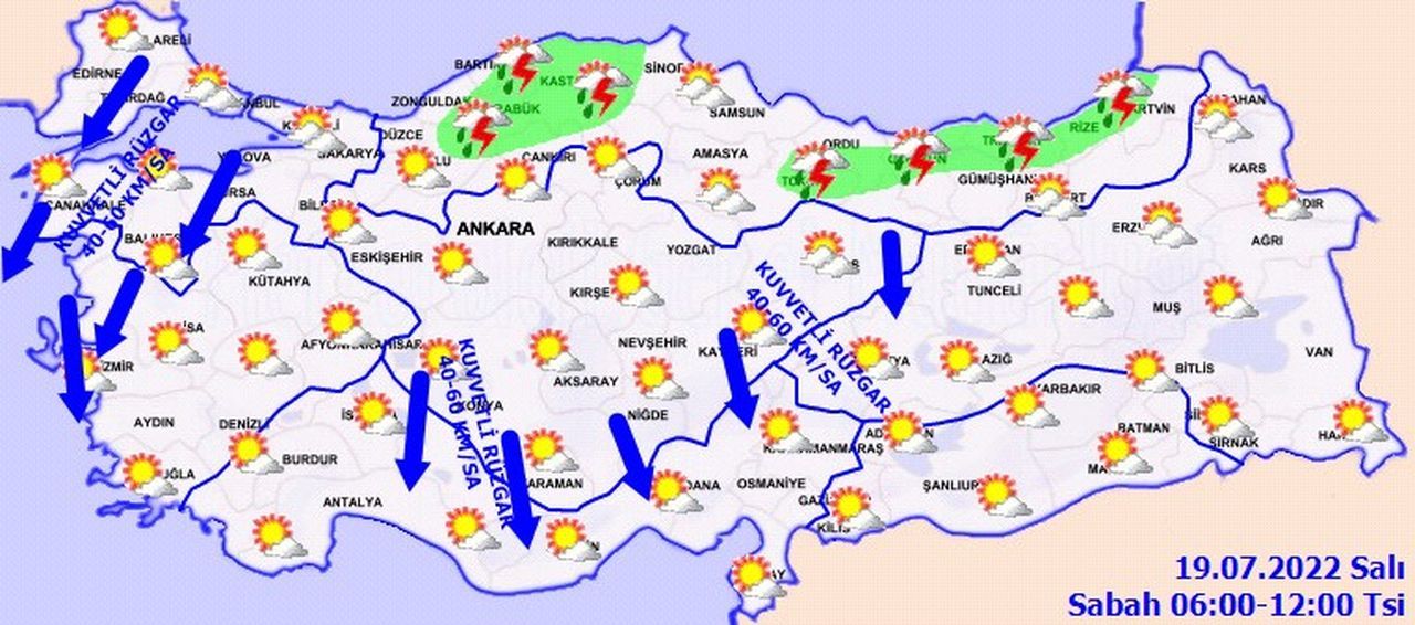 Meteoroloji sarı kodla uyardı! Marmara’da fırtına bekleniyor 2