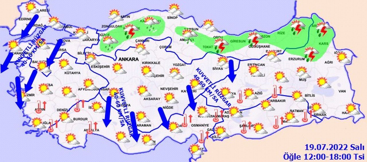 Meteoroloji sarı kodla uyardı! Marmara’da fırtına bekleniyor 3