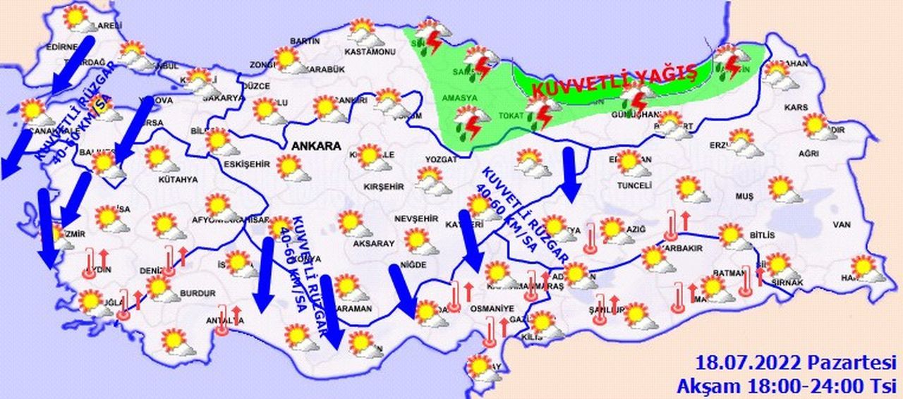 Meteoroloji sarı kodla uyardı! Marmara’da fırtına bekleniyor 4
