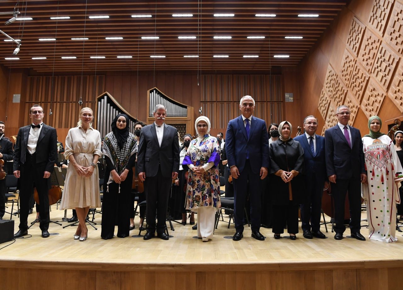 Emine Erdoğan Filistinli sanatçıların "Barış Konseri"ni izledi 4