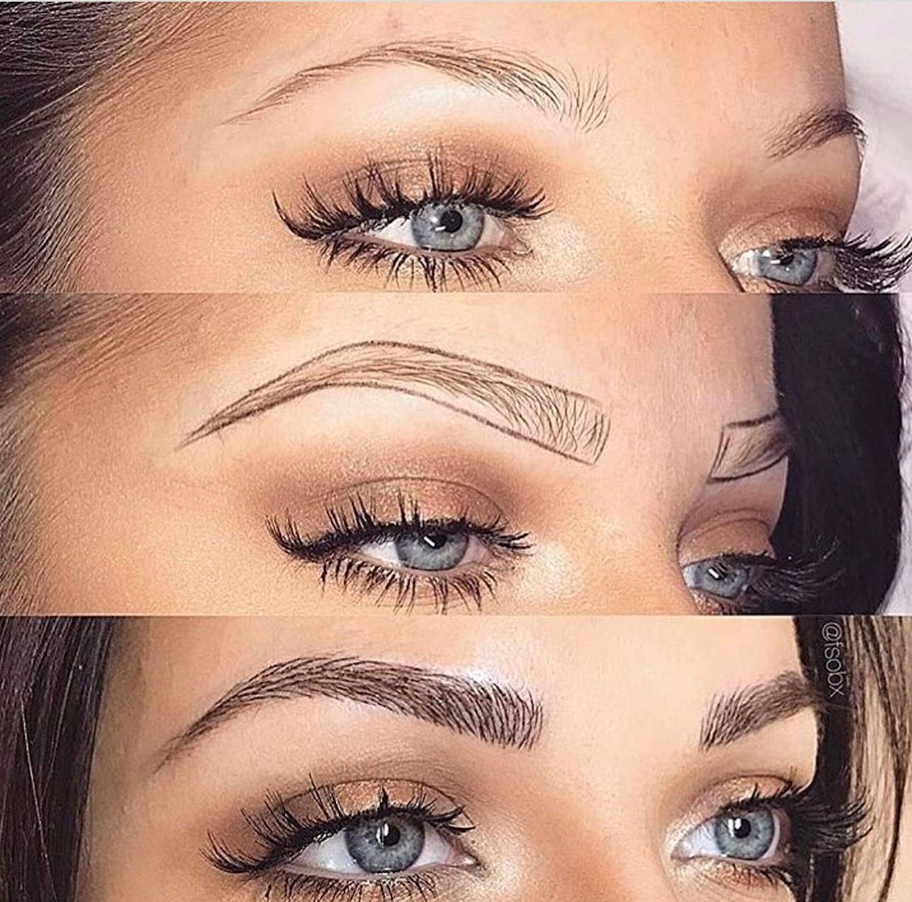 Doğal görünümlü kaşlar için Microblading önerisi 2