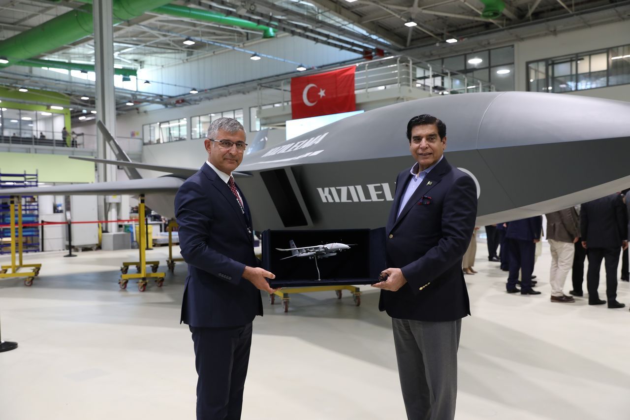 Türkiye, Azerbaycan ve Pakistan Meclis Başkanları BAYKAR'ı ziyaret etti 2