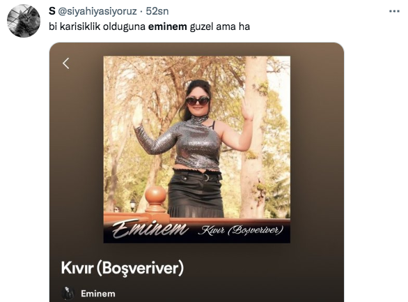 Spotify'dan görülmemiş hata! Eminem'in listesine yanlışlıkla eklenen Türkçe şarkı sosyal medyada gündem oldu 13