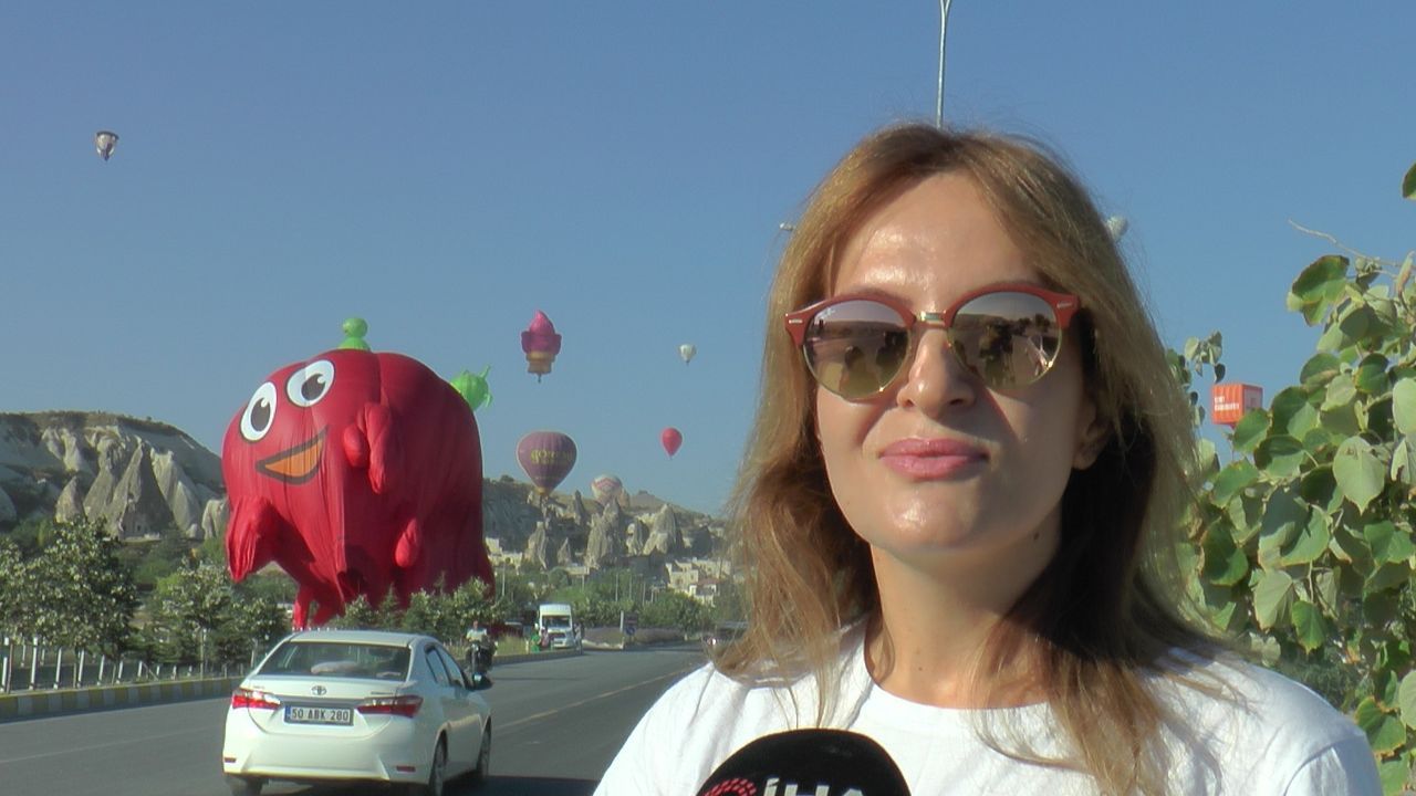 Kapadokya Balonfest tüm heyecanı ile devam ediyor! Gündüzü ayrı, gecesi ayrı renkli 5