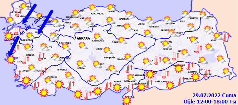 Meteoroloji'den kuvvetli rüzgar uyarısı: Saatte 60 kilometreyi bulacak! Bu illerde yaşayanlar dikkat! 3