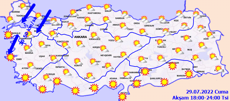 Meteoroloji'den kuvvetli rüzgar uyarısı: Saatte 60 kilometreyi bulacak! Bu illerde yaşayanlar dikkat! 4