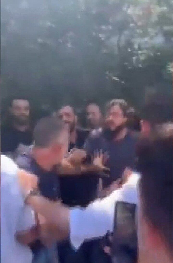 Güngören'de İmamoğlu'na protesto! Ortalık karıştı üç kişi gözaltına alındı 3